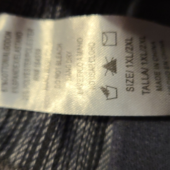 Women's Legging Depot Grey Jeggings. Size 1X/2X - Picture 4 of 6